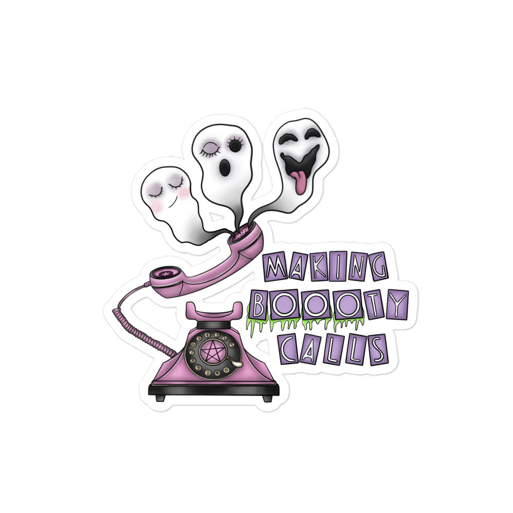 Booty Call stickers – A Paranormal Chicks Podcast