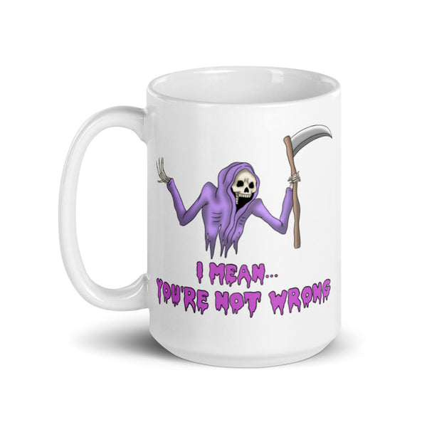 Grim mug